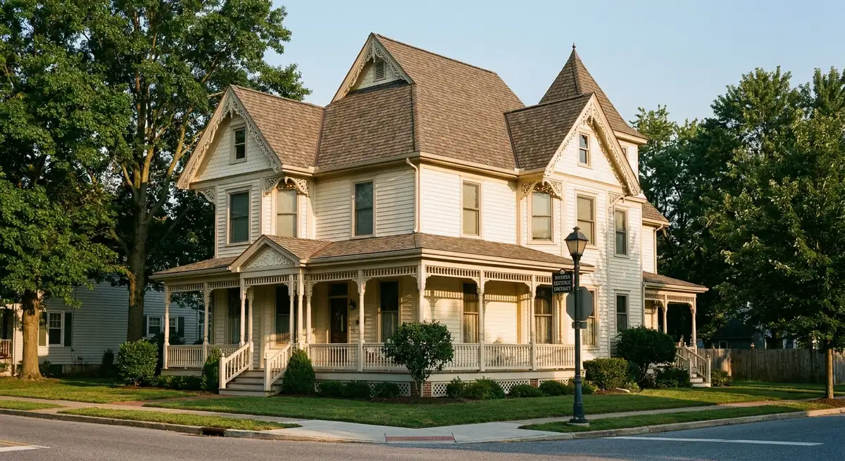 Recently completed roof on a Delaware home in Smyrna, DE